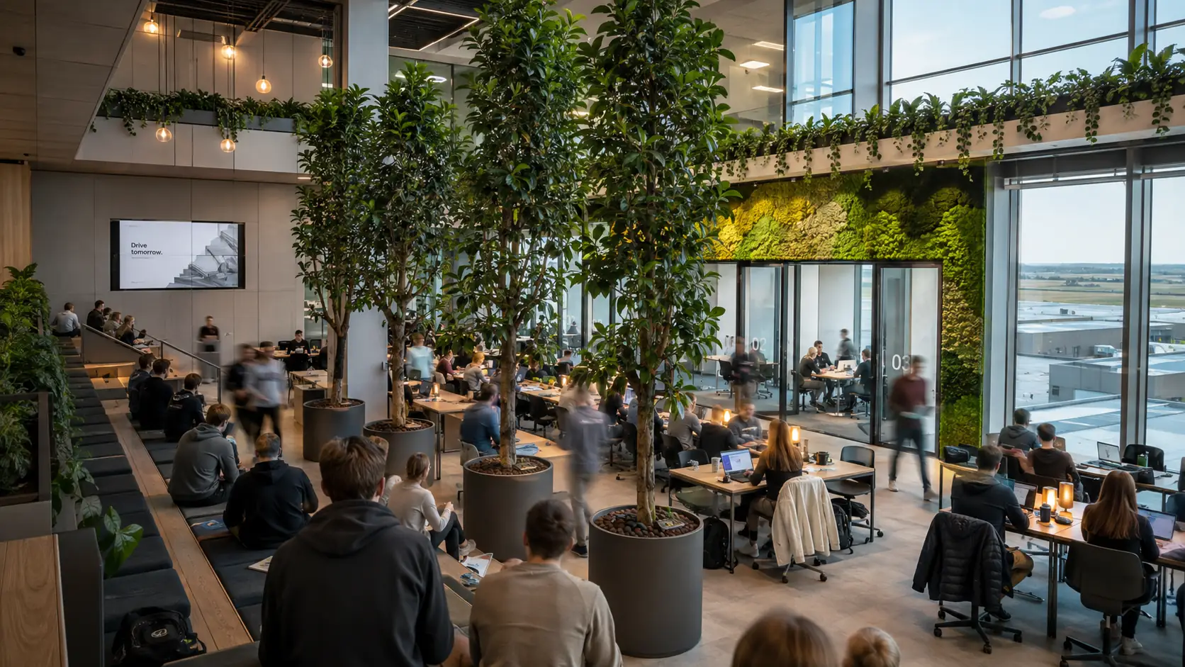 Bürobegrünung in Ingolstadt