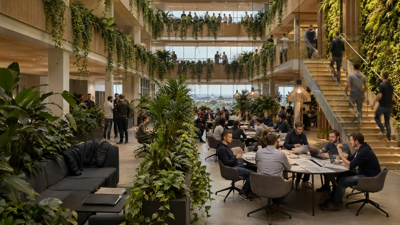 Bürobegrünung in Regensburg