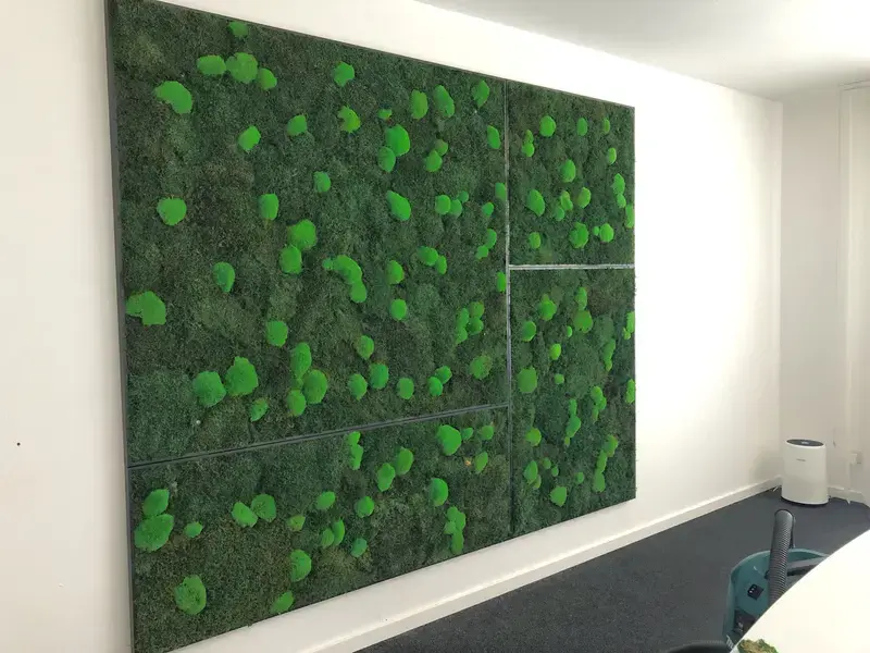 Echtes Vertical Greening